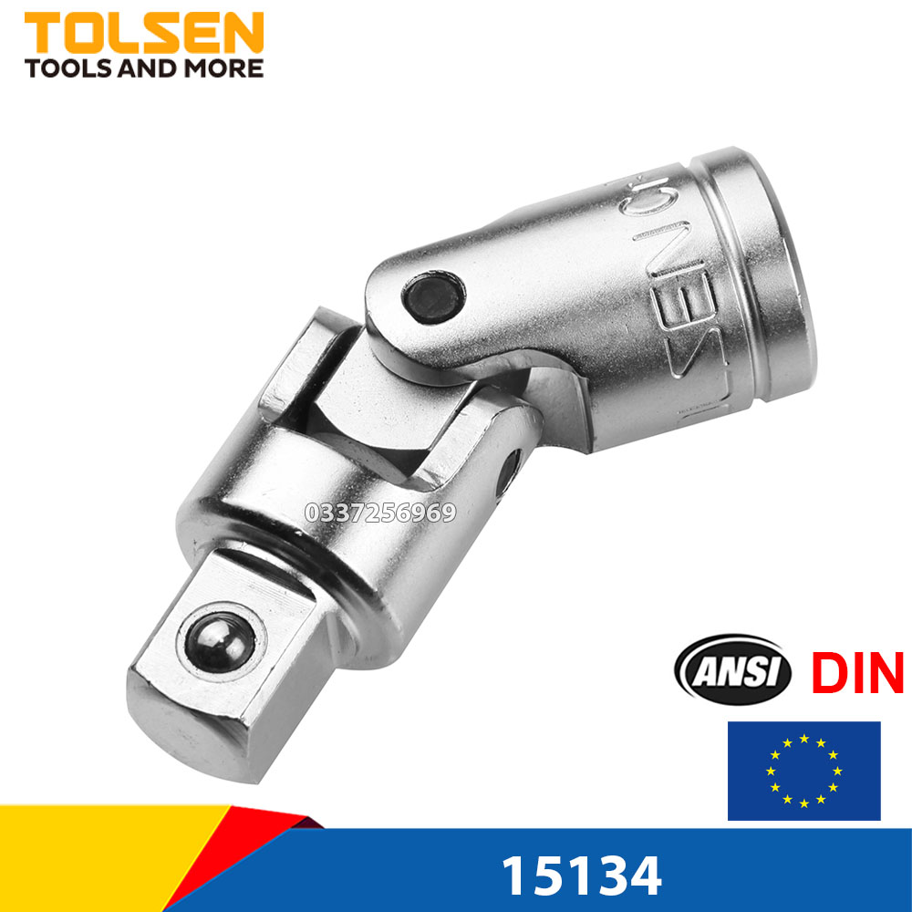 Đầu nối khẩu lắt léo 1/2 x 75mm Tolsen - Tiêu chuẩn xuất khẩu Châu Âu