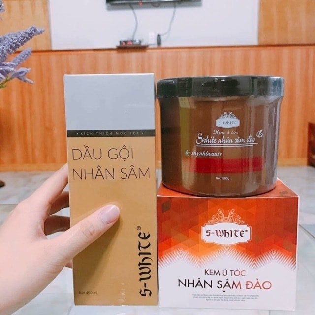 Dầu gội Sâm Đào S-White