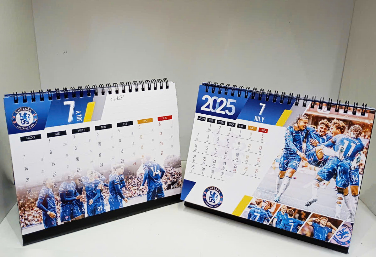 Lịch để bàn Chelsea 2026