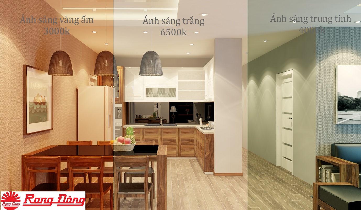 Đèn LED Panel Tròn Rạng Đông Đổi màu PT05 90/7W
