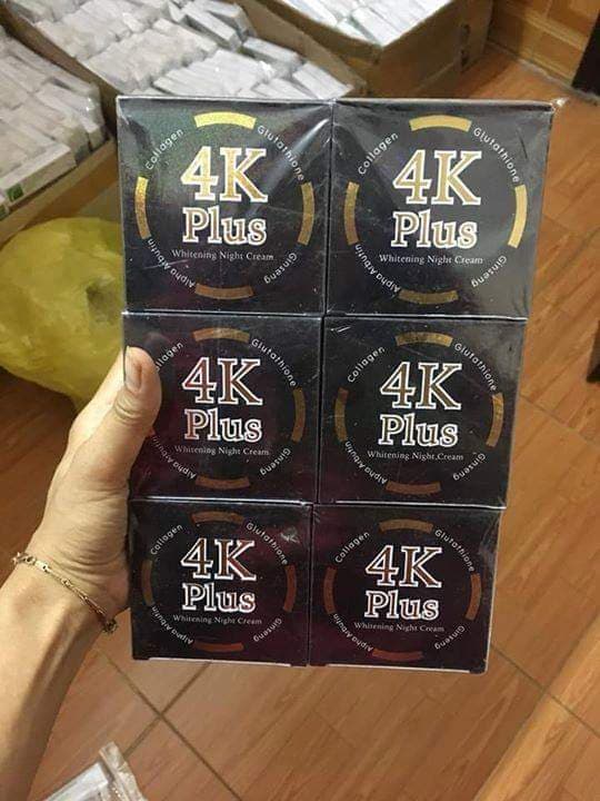 Kem Dưỡng Trắng Da Ban Đêm 4K PLUS Thái Lan