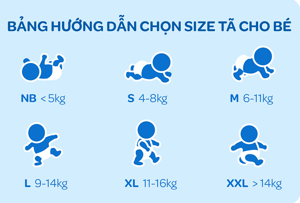 Tã dán Huggies size S80/M76/L68/XL60/XXL54