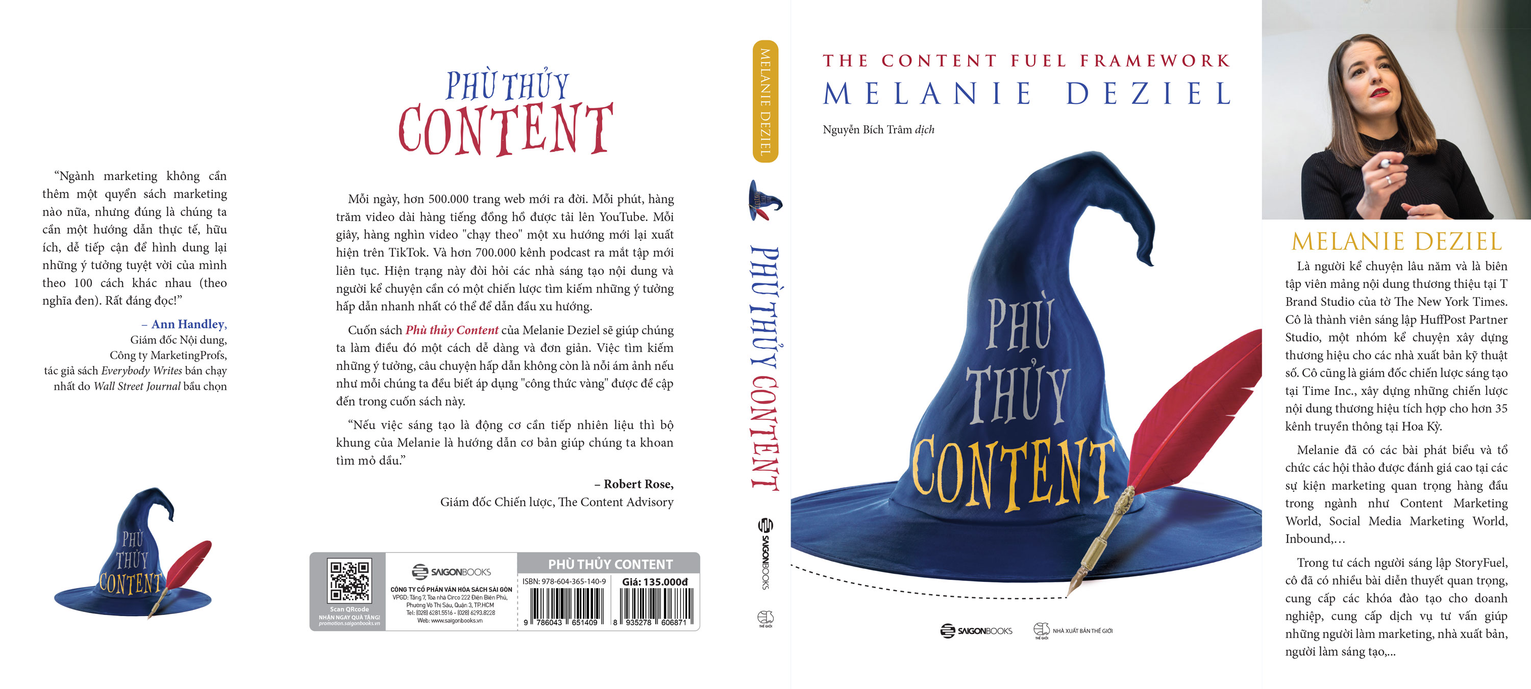 SÁCH - Phù thủy Content - Tác giả Melanie Deziel