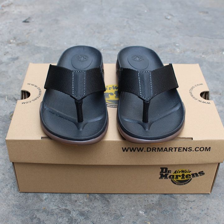 Dép da nam da bò dr martens (DR.K02)