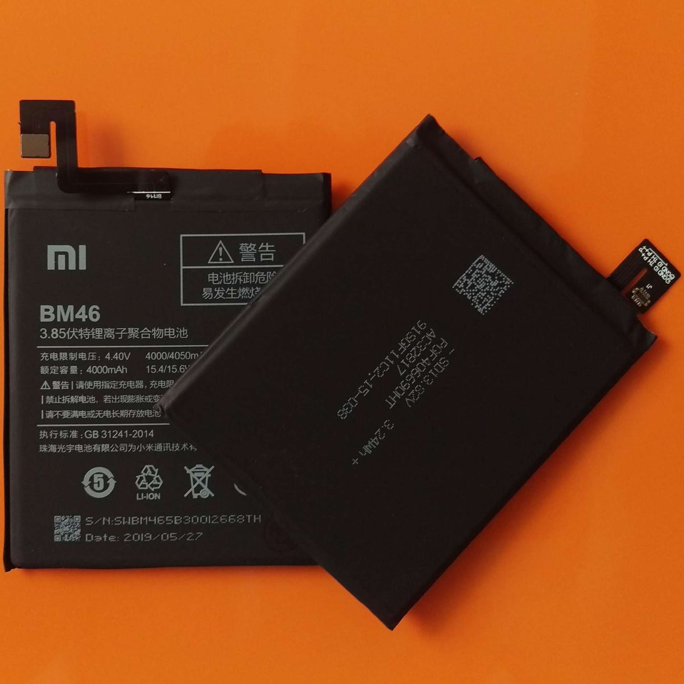 Pin Xiaomi Redmi Note 3 (BM46)