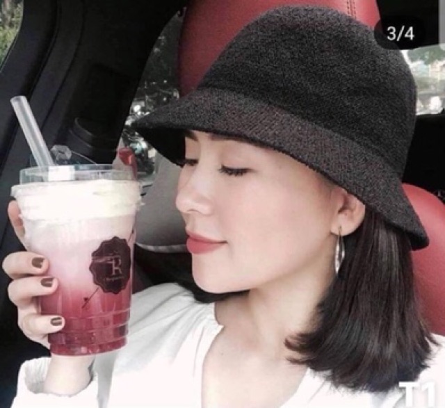 Mũ Cói Hàn Quốc Xinh Xắnn