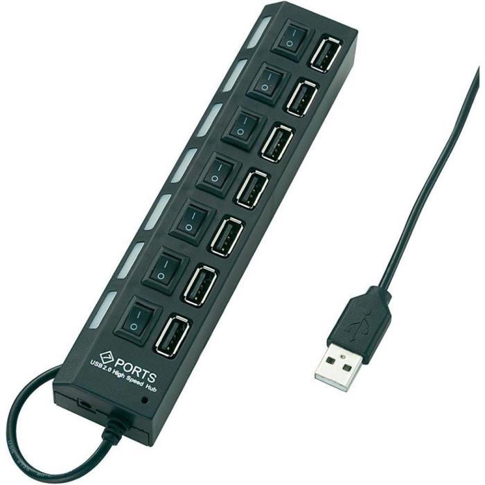 [HCM]Hub USB 7 Port Có Công Tắc