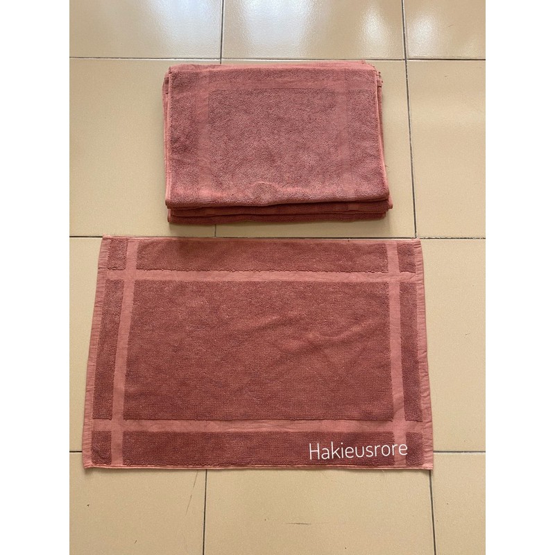 Thảm chân nhà nghỉ 45x65Cm Thảm chùi chân khách sạn homestay dày dặn không xù nhão