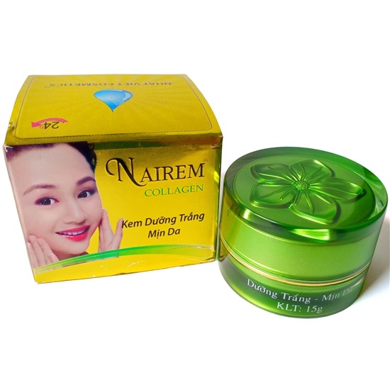 [HCM]Kem dưỡng trắng mịn da NAIREM Collagen 15g