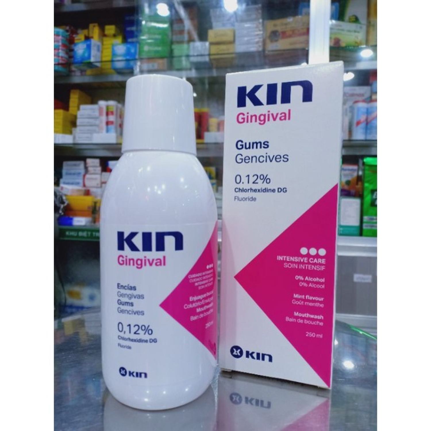 [hoả tốc nhanh]Nước Súc Miệng Kin 250ml/ Hasan KIN 250ML