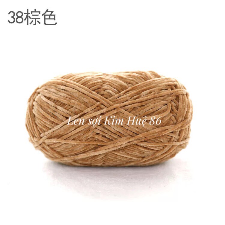 Len nhung 2mm cuộn 40g ( từ màu 21 đến màu 40)
