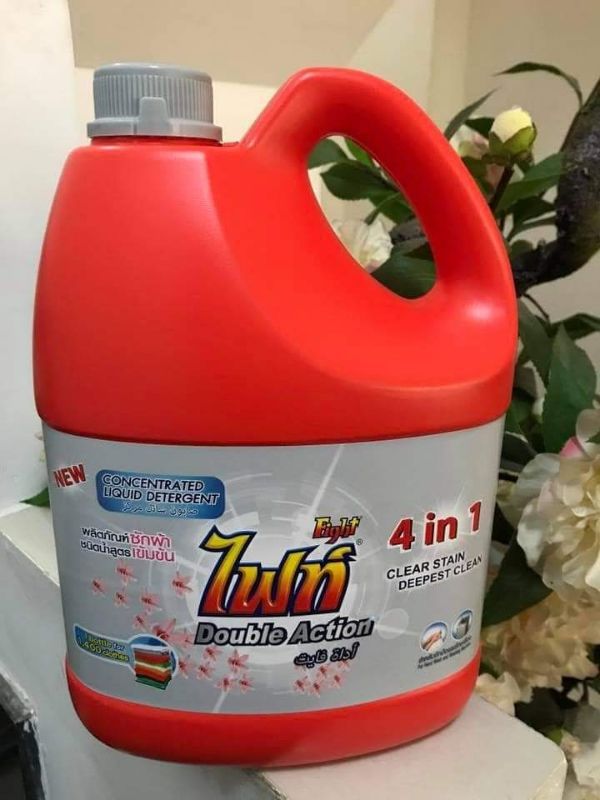 NƯỚC GIẶT XẢ FIGHT 3000ML THÁI LAN [XÁM]