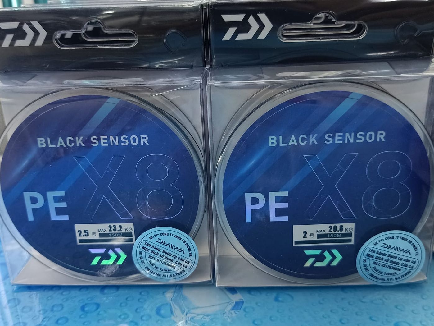 DÂY DAIWA PE X8 150M (BLACK SENSOR)