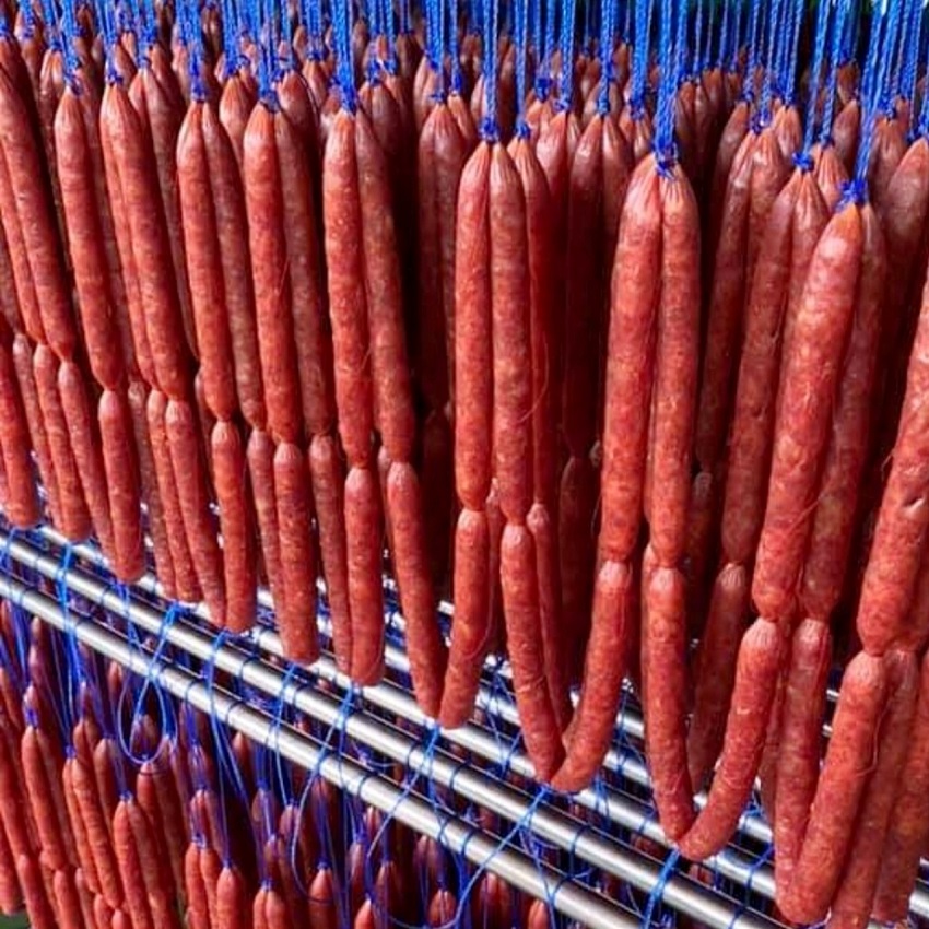 (500gr) Lạp xưởng Tôm, mai quế lộ, đặc sản Sóc Trăng