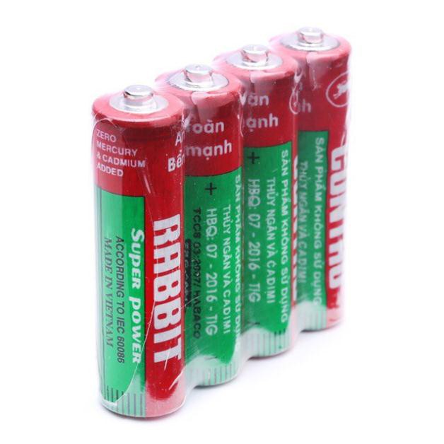 Vỉ 4 viên pin tiểu