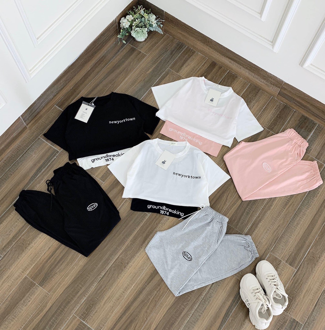 SET ÁO CROTOP 2 MÓN