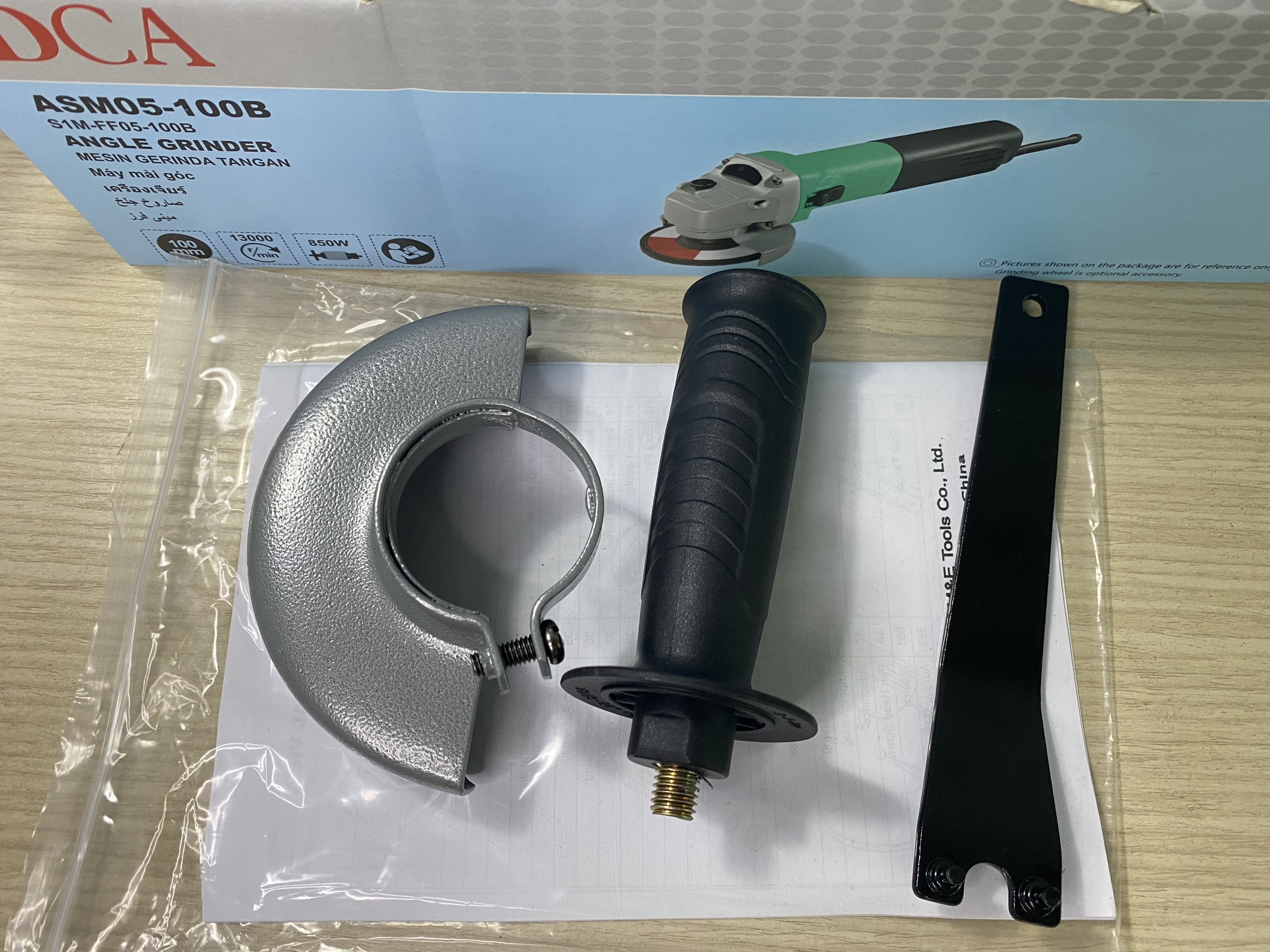[HCM]Máy mài góc 850W DCA ASM05-100B