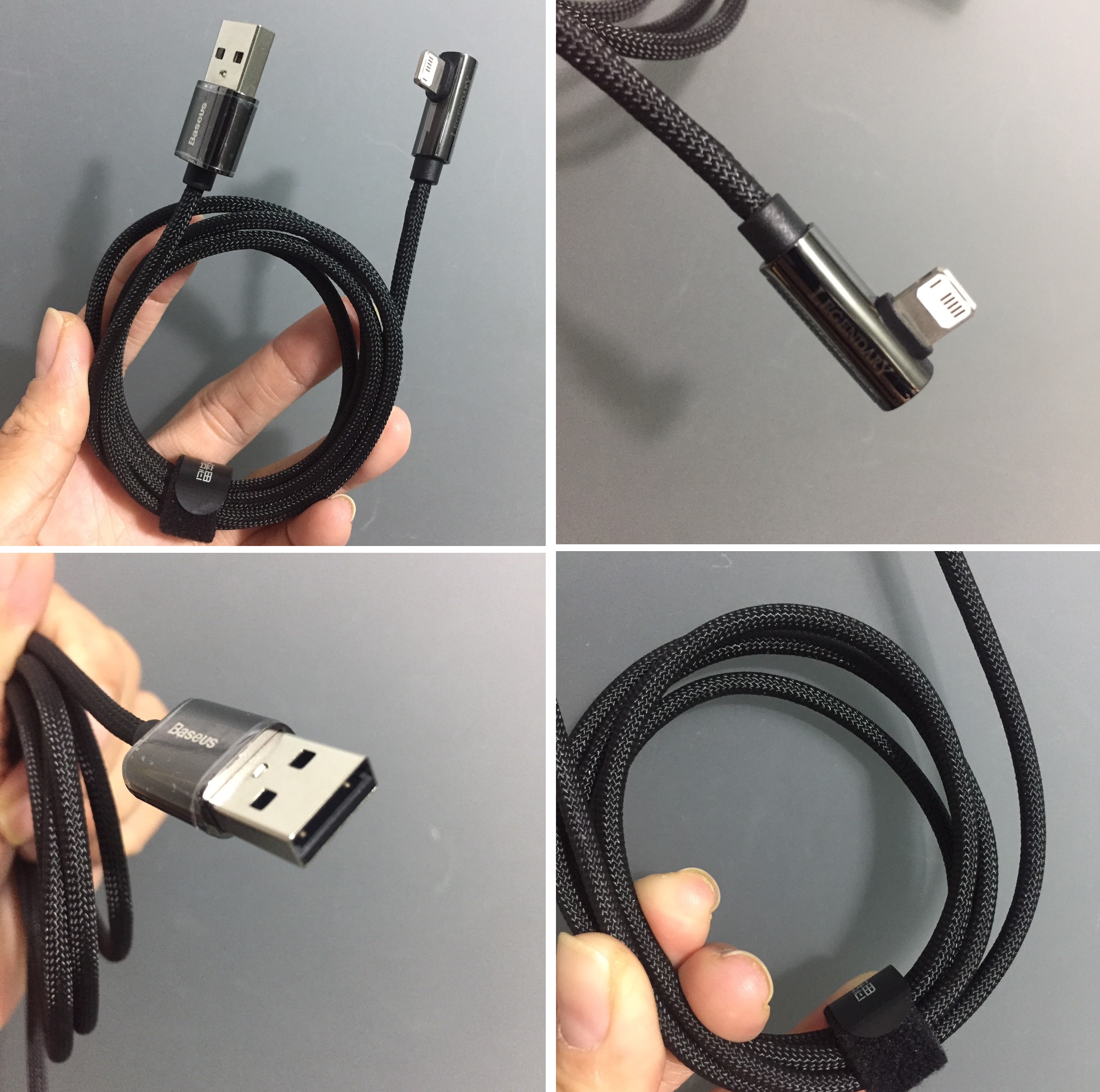 [HCM]Cáp sạc iPhone 2.4A Baseus Legend Series(1m/2m)