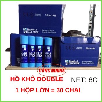 [Sale] Hồ Khô Double A Chai 8g