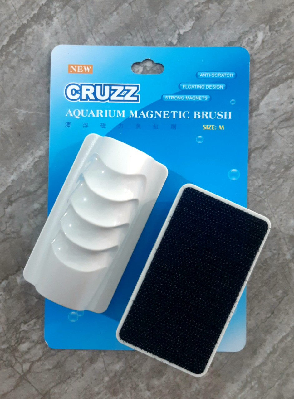 Chà Hít Nam Châm Vệ Sinh Hồ Cá CRUZZ (Size M)