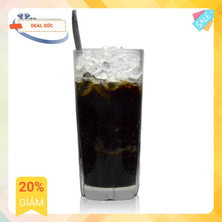 [HCM]Bộ 6 Ly Cốc Thủy Tinh Uống Cà Phê 38K 295ML Cẩm Đạt