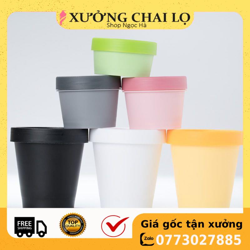 [Combo 3sp]  Hũ ly thái 200g đựng kem, chiết mỹ phẩm