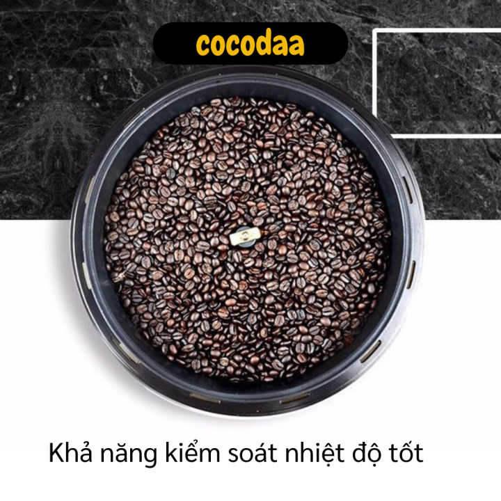 Máy rang cà phê - Máy rang ngũ cốc đa năng - Máy rang hạt - Máy rang cafe đa năng 1200W