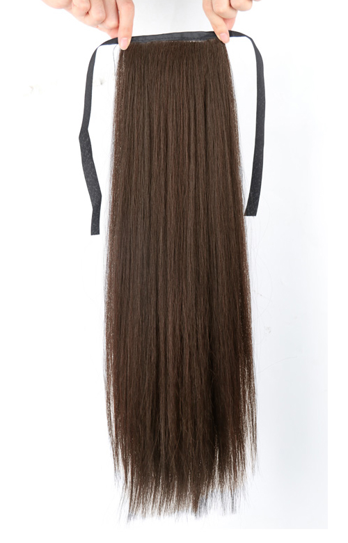 Tóc giả cột thẳng 50cm D13 💖FREESHIP💖 buộc tóc giả nữ, tóc nữ đuôi dài thẳng, tóc giả nữ Sỉ 35k