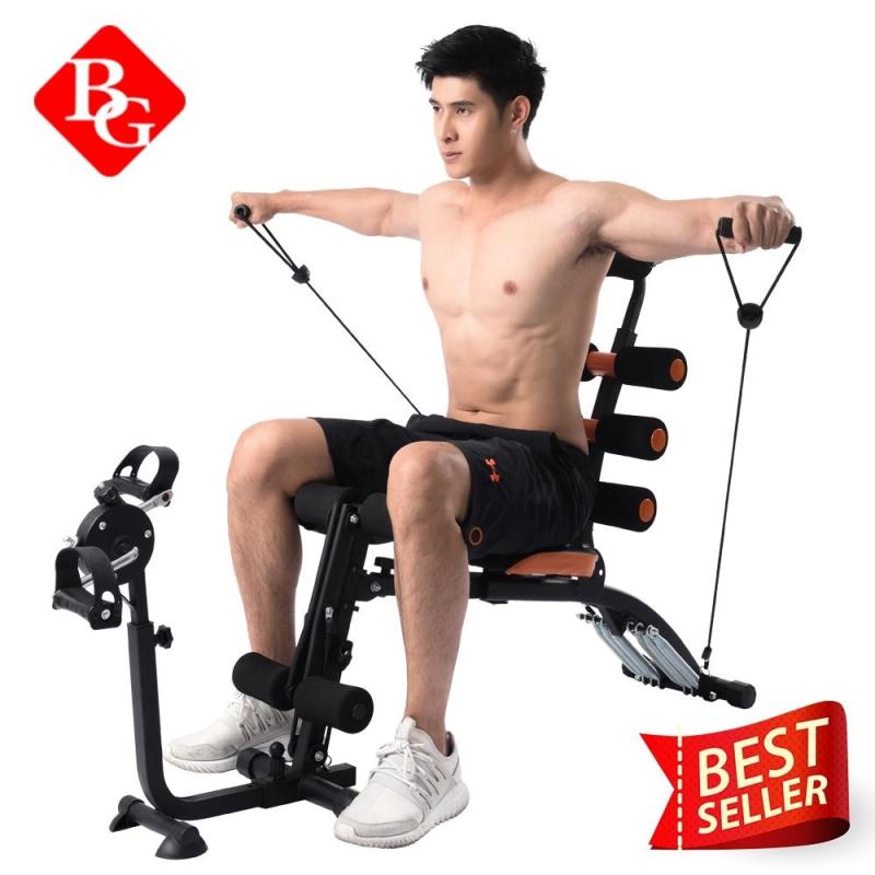 B&G Máy tập cơ bụng đa năng New Six Pack Care KM-2018 (red)