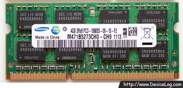 Bảng giá ♨️FREESHIP ♨️ Ram Laptop Memory Samsung 4Gb PC3 - Bus 1333 1600Mhz bảo hành 3 năm - VPMAX Phong Vũ