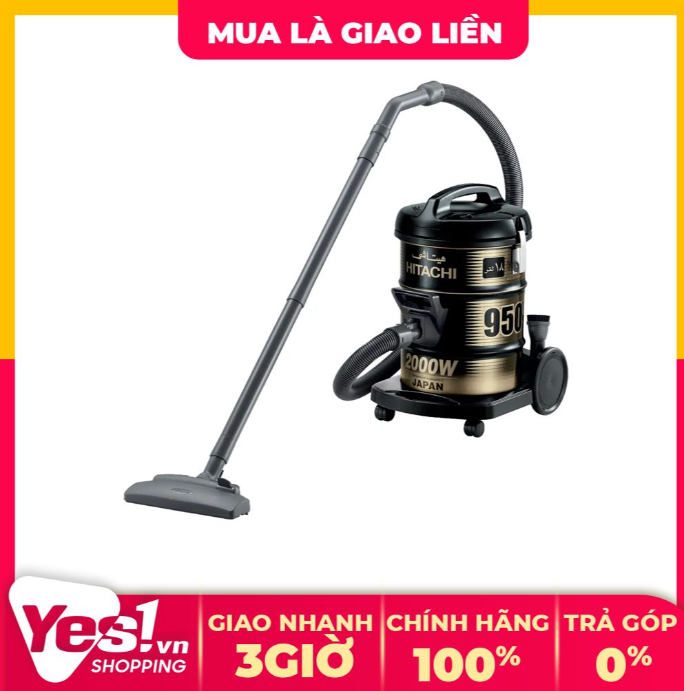 Máy hút bụi công nghiệp hitachi cv-950f - bảo hành chính hãng - voucher 10% tối đa 400k