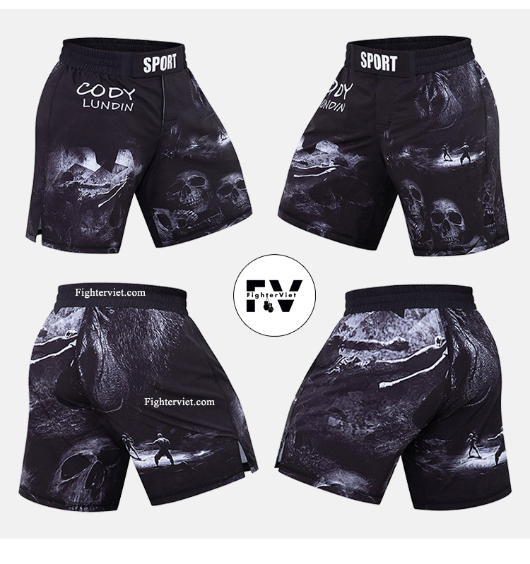 Quần MMA, Jiu-Jitsu, Muay Thái - Quần thun lạnh co dãn 4 chiều Cody Lundin Sport