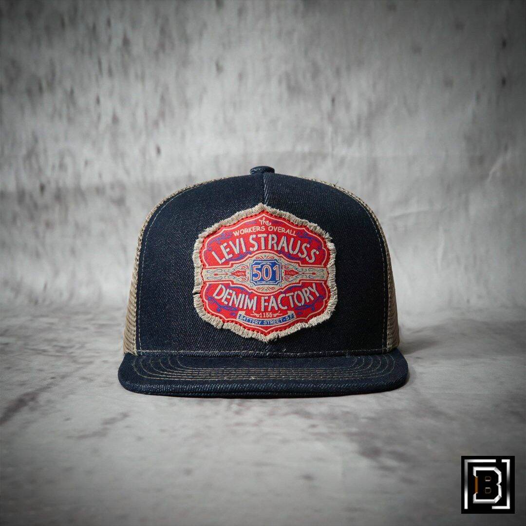 Nón snapback Levi  cao cấp phối lưới form cá tính(HY)