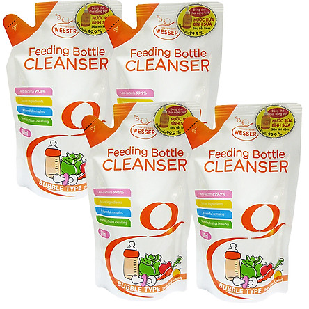 Nước rửa bình sữa Wesser 500ml