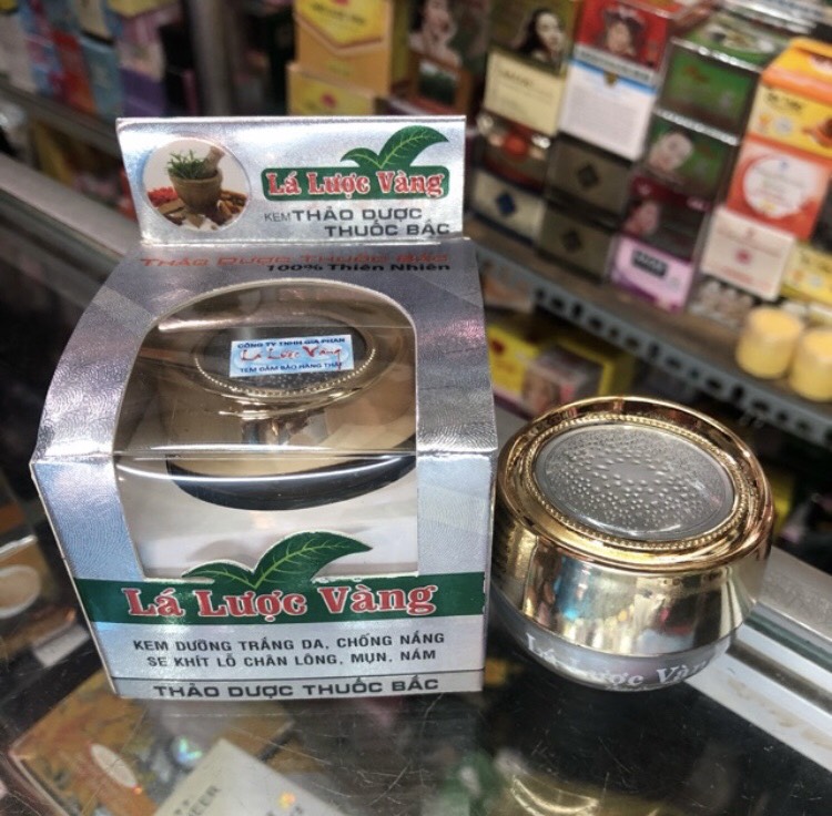 Kem Lá Lược Vàng trắng da chống nắng