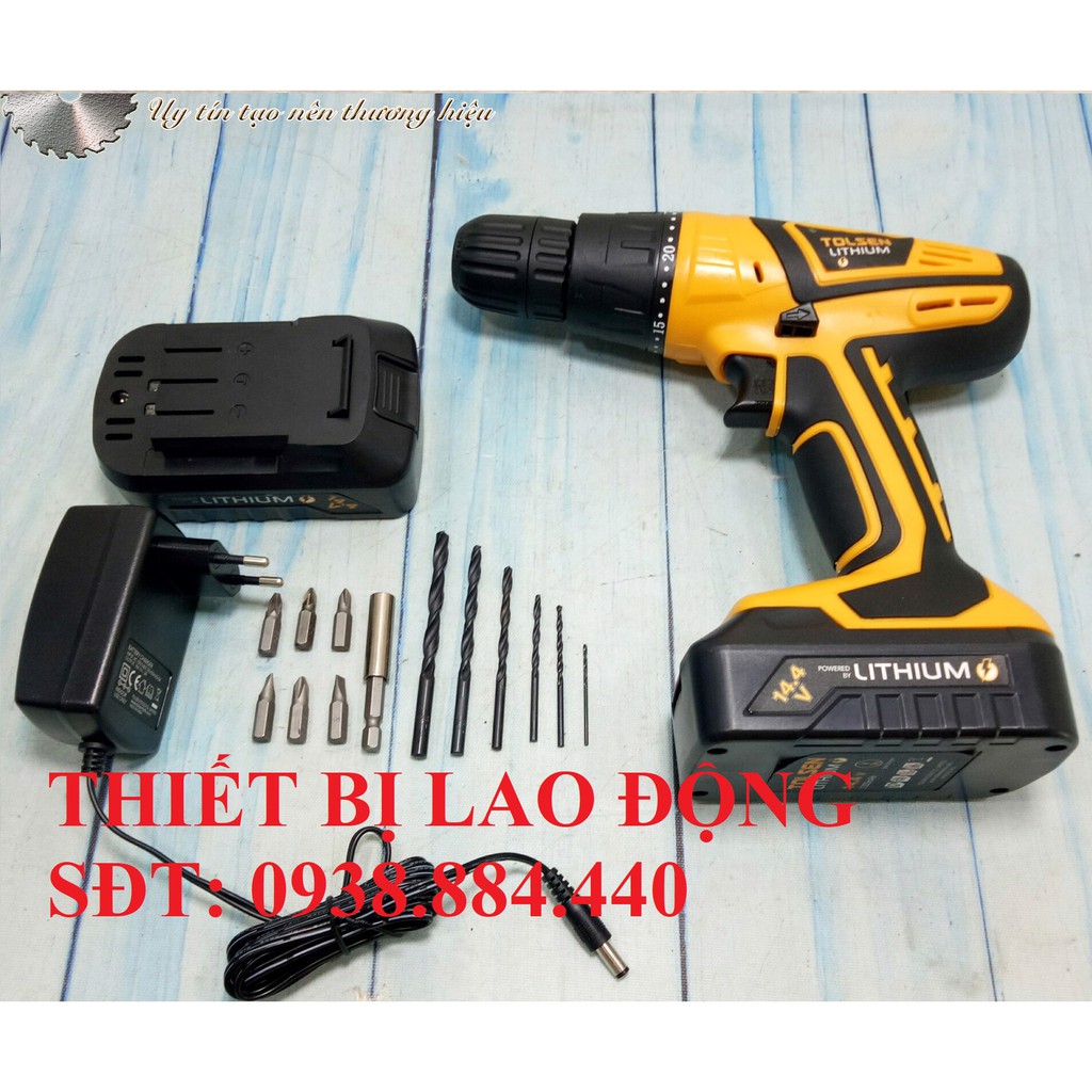 MÁY KHOAN PIN 14.4V (2 PIN) TOLSEN 79016