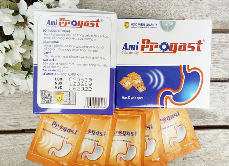 Cốm dạ dày Ami Progast - Học viện Quân Y