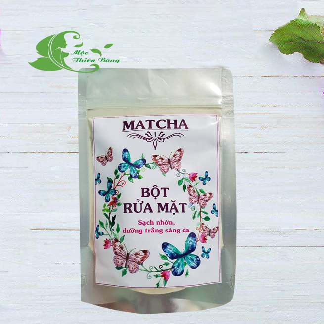 [HCM]bột rửa mặt thảo mộc thiên nhiên túi 100g .