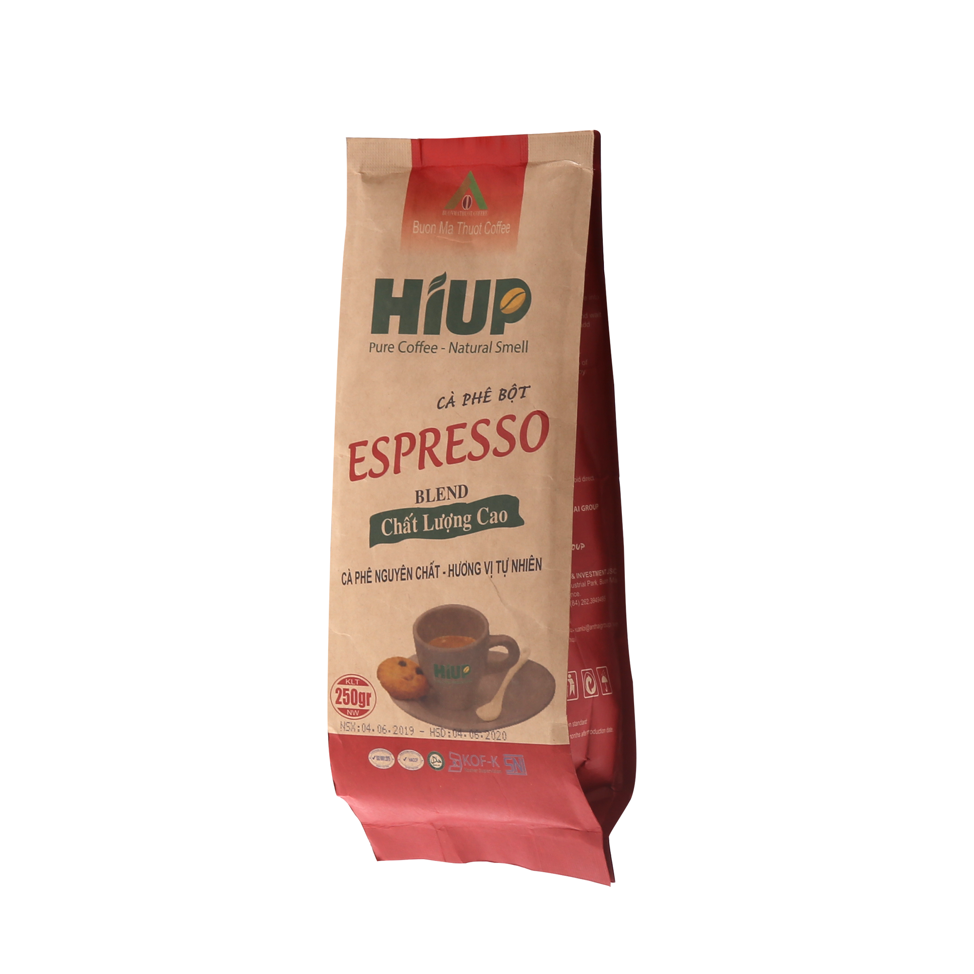 Cà Phê Bột Espresso (250g) - HIUP Coffee