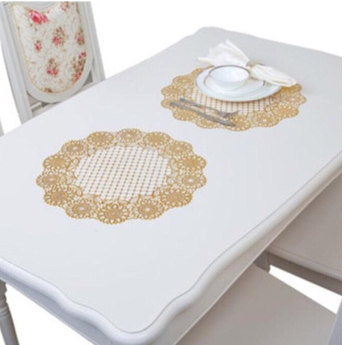 Khăn tròn trải bình hoa tròn 30cm