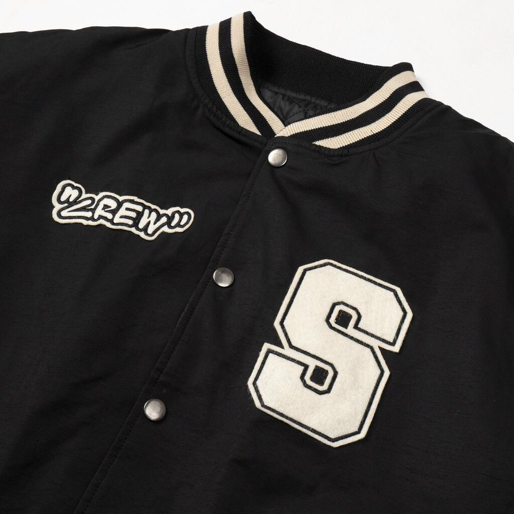 ÁO KHOÁC BOMBER NAM NỮ THÊU CHỮ CÁ TÍNH CHẤT DÙ 2 LỚP CAO CẤP