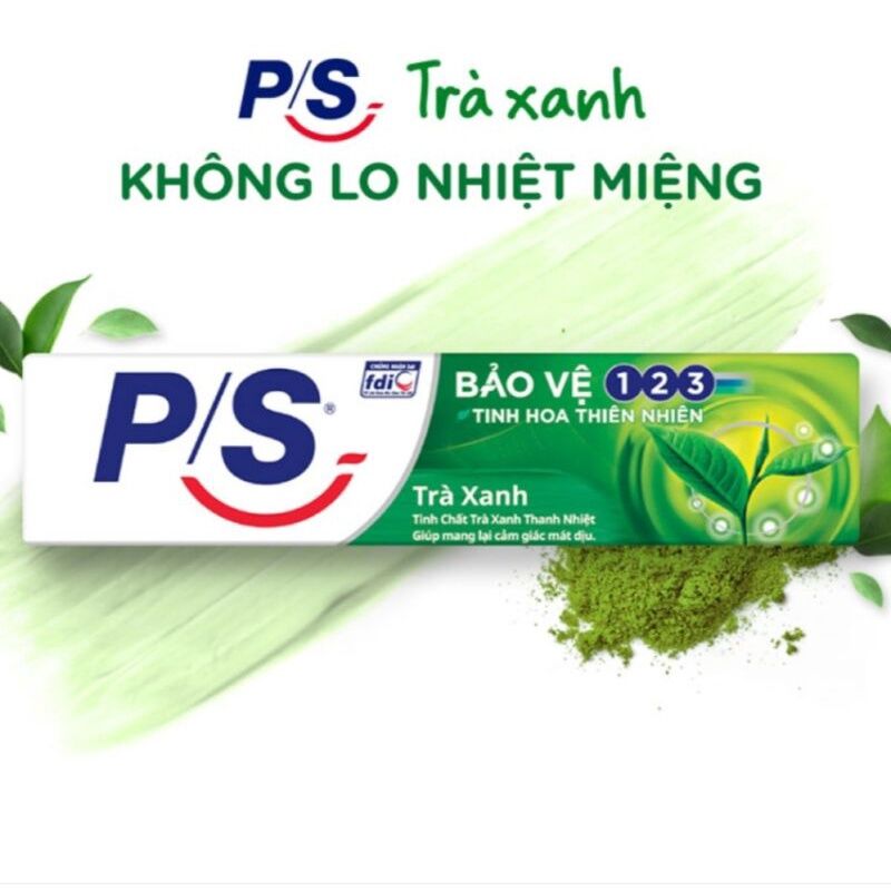 Kem Đánh Răng P/S Trà Xanh 190g