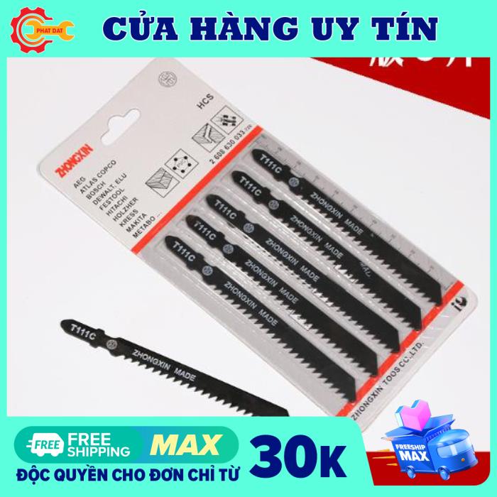 Bộ 5 lưỡi cưa lọng-cưa sọc.