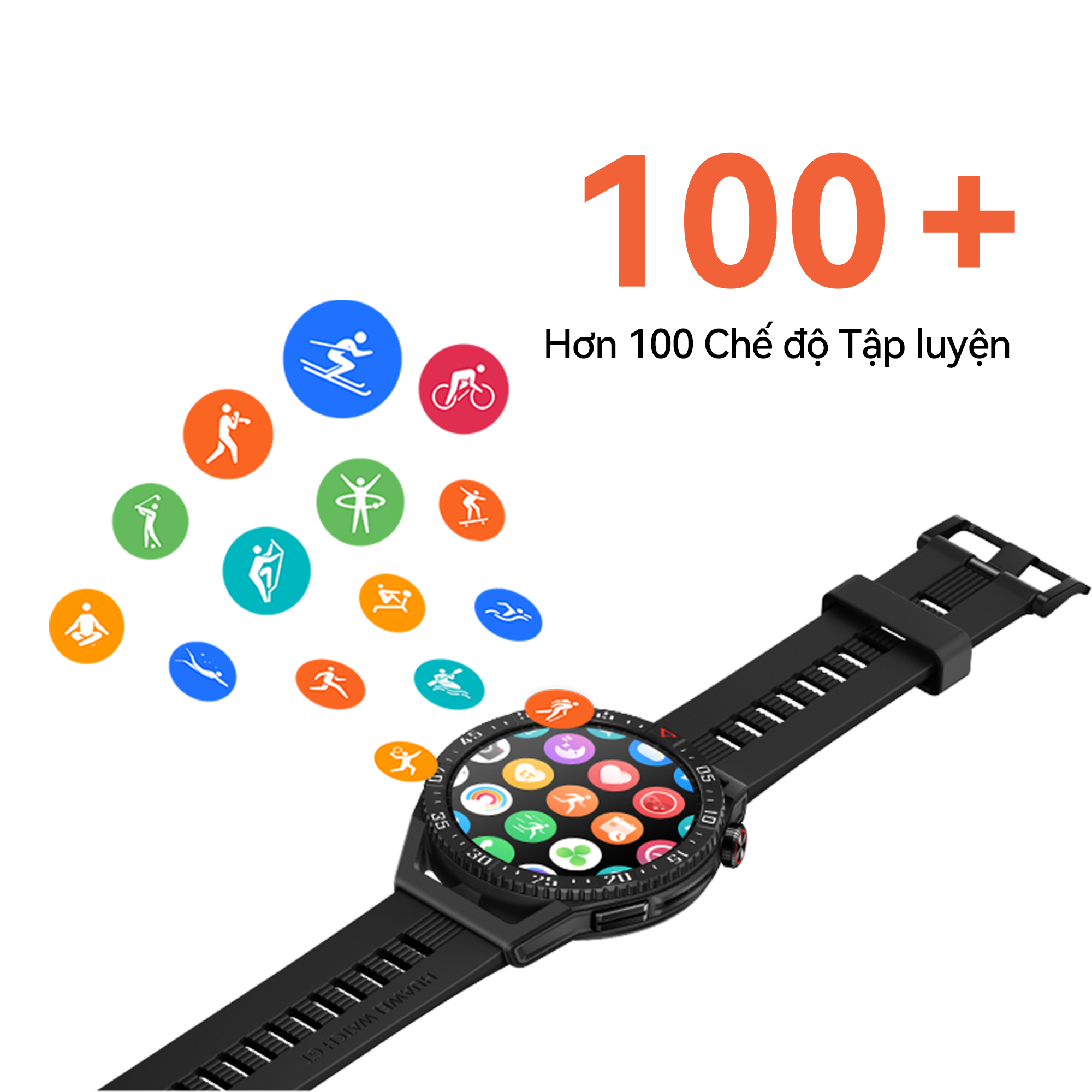 Đồng hồ thông minh HUAWEI WATCH GT 3 SE | Tập luyện khoa học | Theo dõi giấc ngủ | Pin lên đến 2 tuần | Hàng Phân Phối Chính Hãng