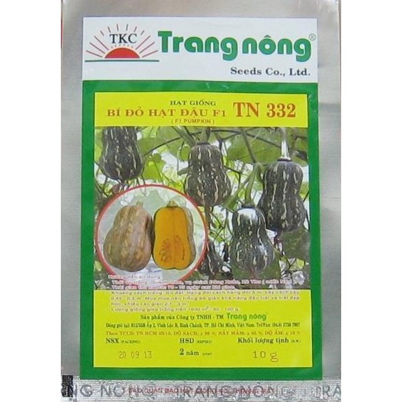 2G - Hạt Giống Bí Hồ Lô