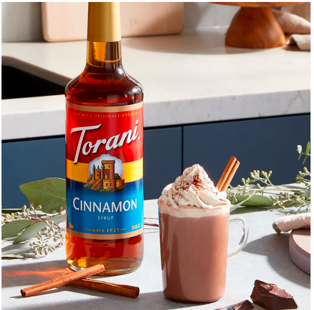 SIRUP TORANI QUẾ 750ML - TORANI CINNAMON SYRUP