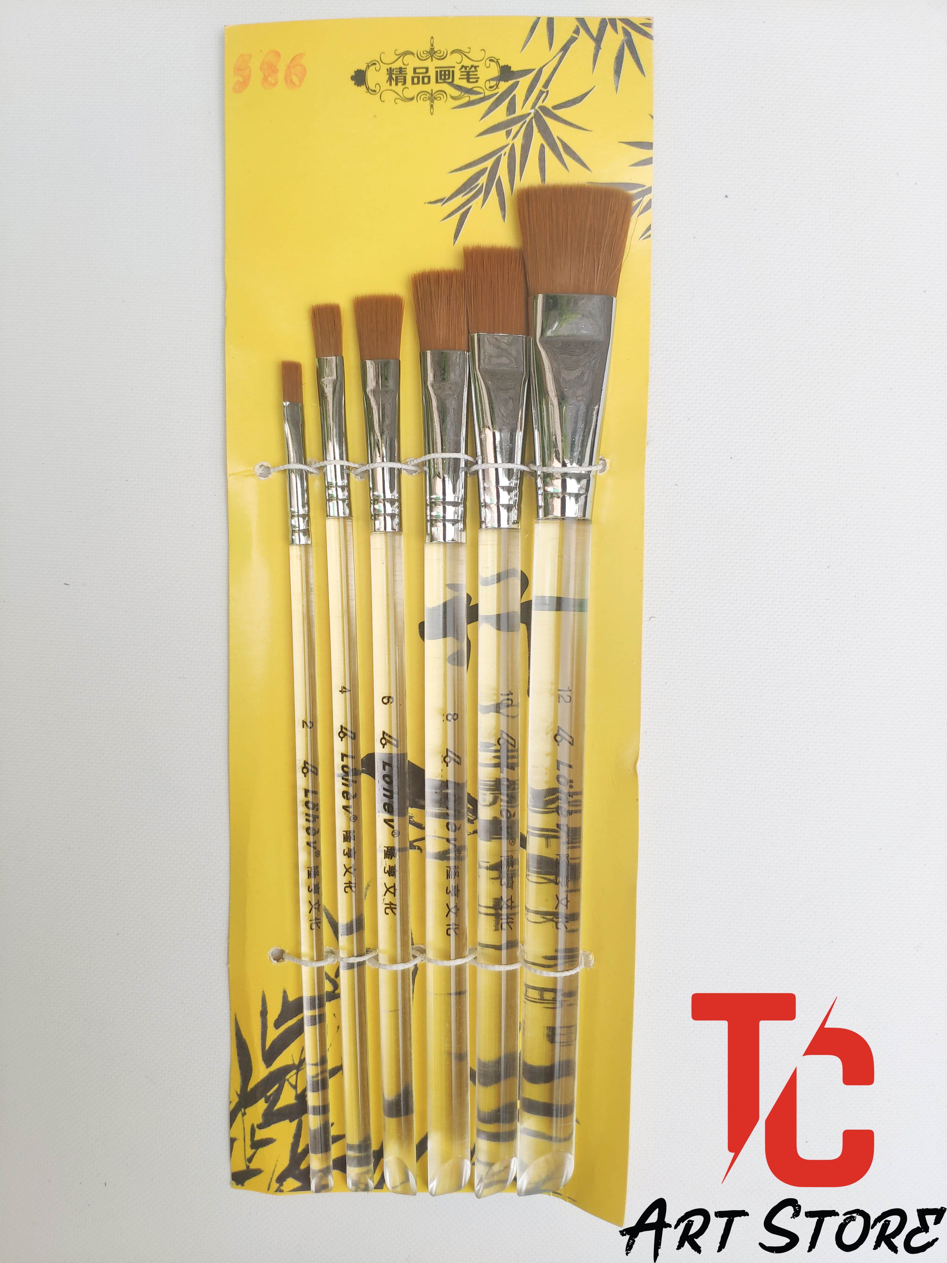 [TC Art Store] BỘ CỌ CÁN TRONG LOHEV 586 ( BỘ 6 CÂY)