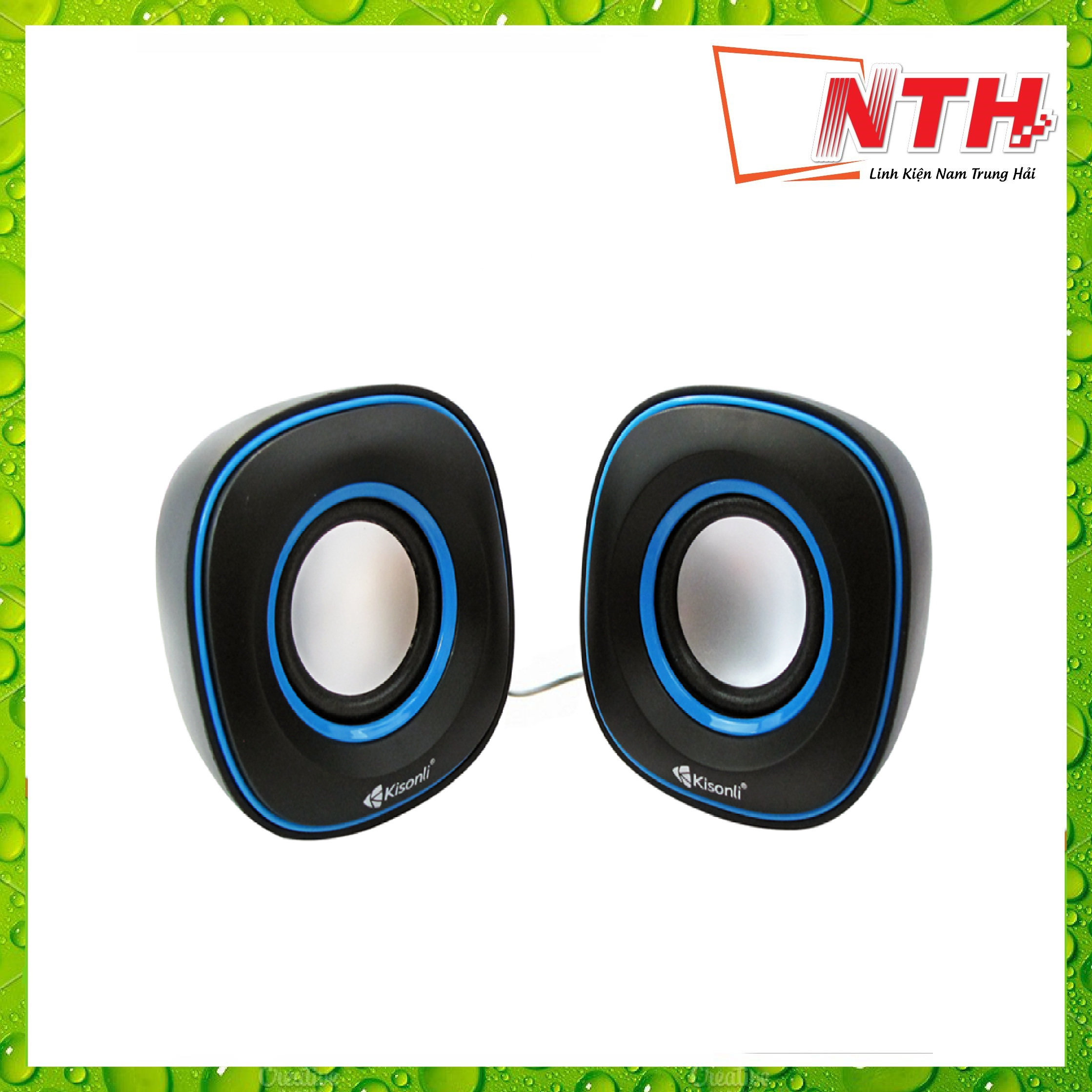 Loa vi tính 2.0 viền kisonli v350