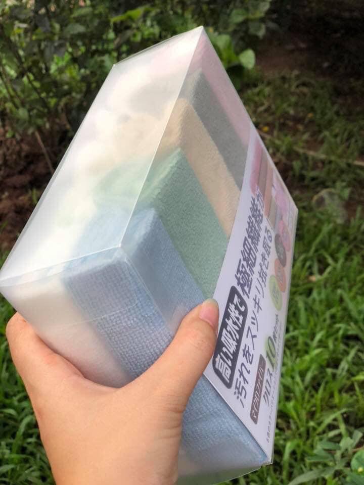 Set 10 khăn lau nhà bếp Nhật
