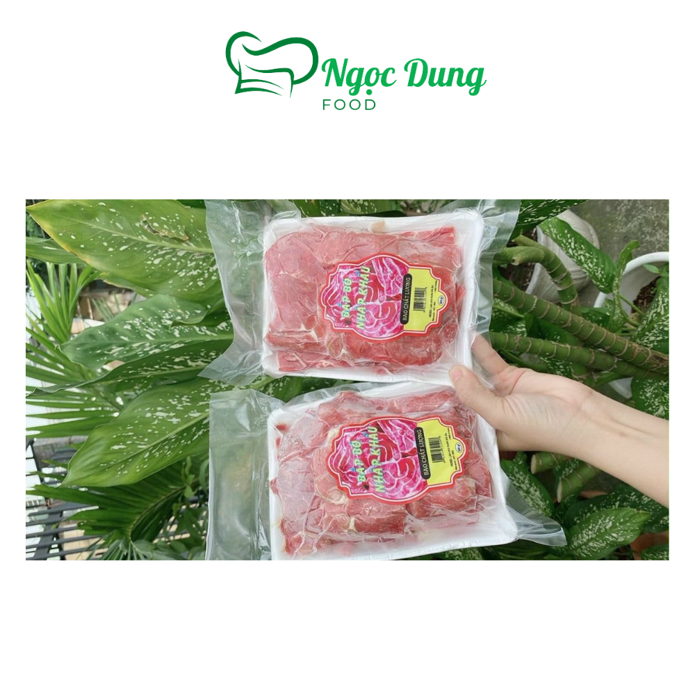 Ba rọi trâu cắt lát vĩ 450gr (giao tphcm)
